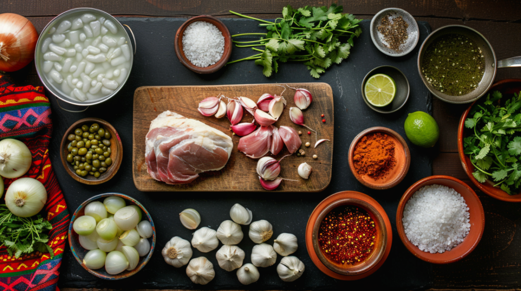 all Pozole ingredients