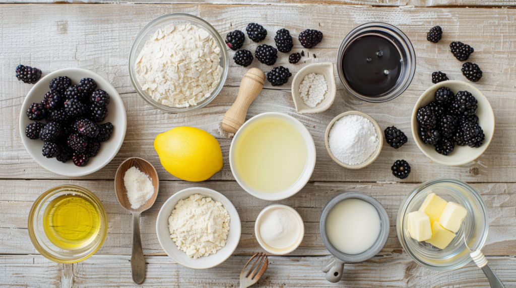 blackberry dumpling ingredients