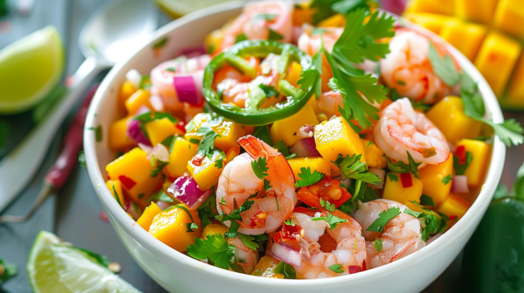 mango shrimp salsa