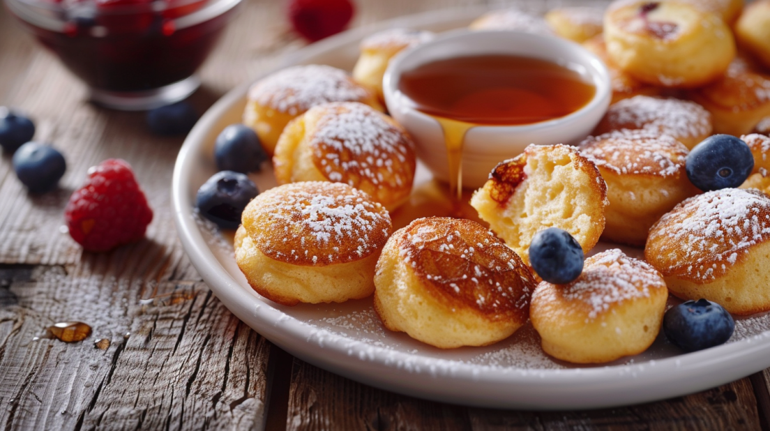 mini pancake poppers