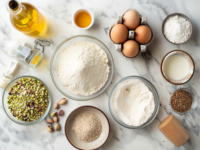 pistachio roll cake ingredients