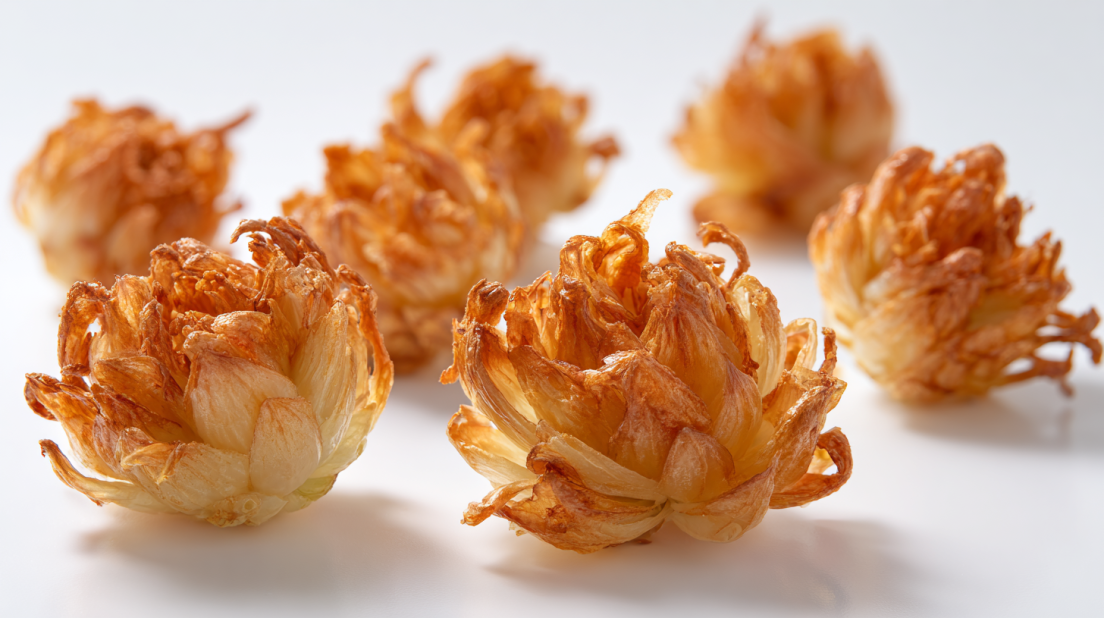Bite-Sized Blooming Onions