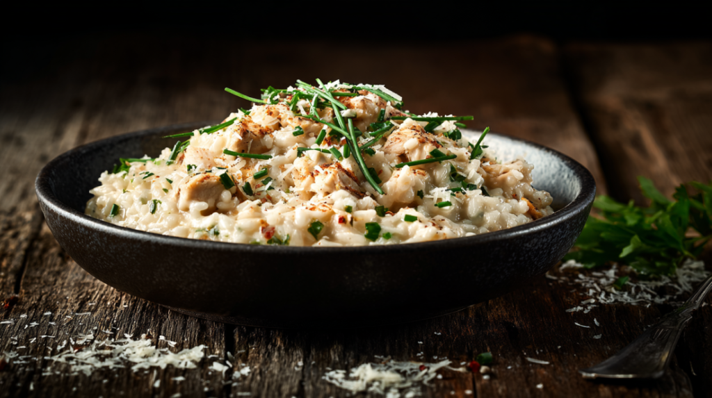 Boursin Chicken Risotto