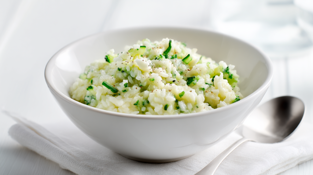 Broccoli and Cheese Risotto