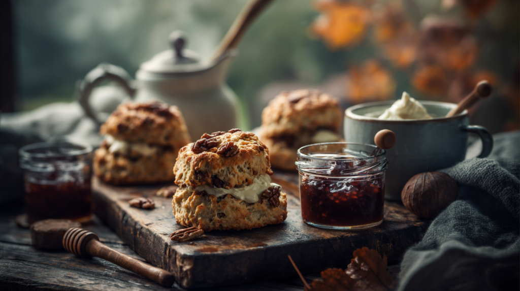 Brown Butter Pecan Scones