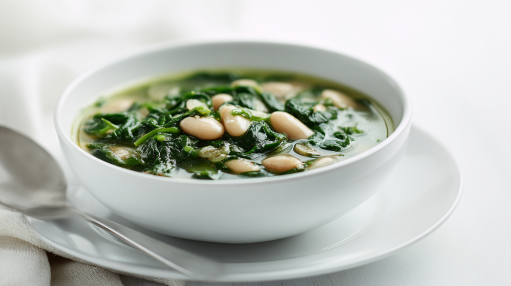 Cannellini Bean and Spinach Soup
