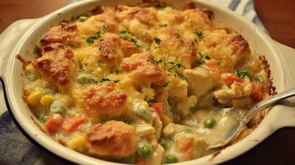 Chicken Pot Pie Casserole