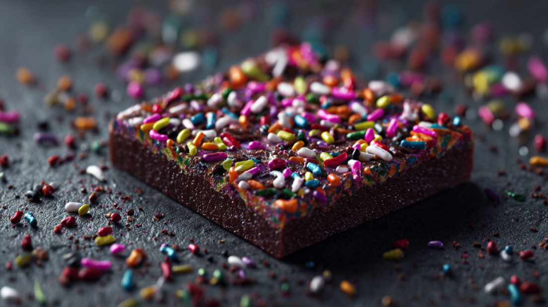 Chocolate Confetti Squares