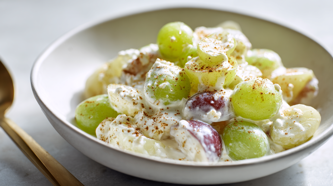 Cinnamon Apple Grape Salad