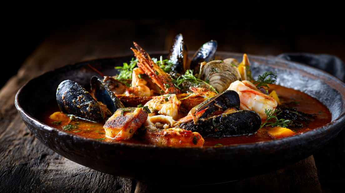 Cioppino seafood stew