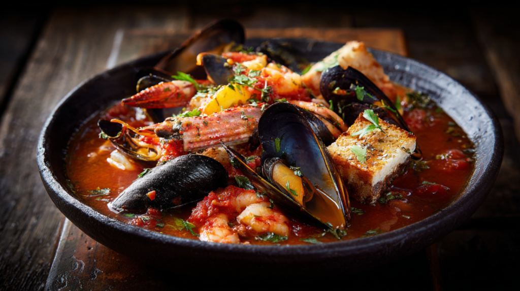 Cioppino seafood stew