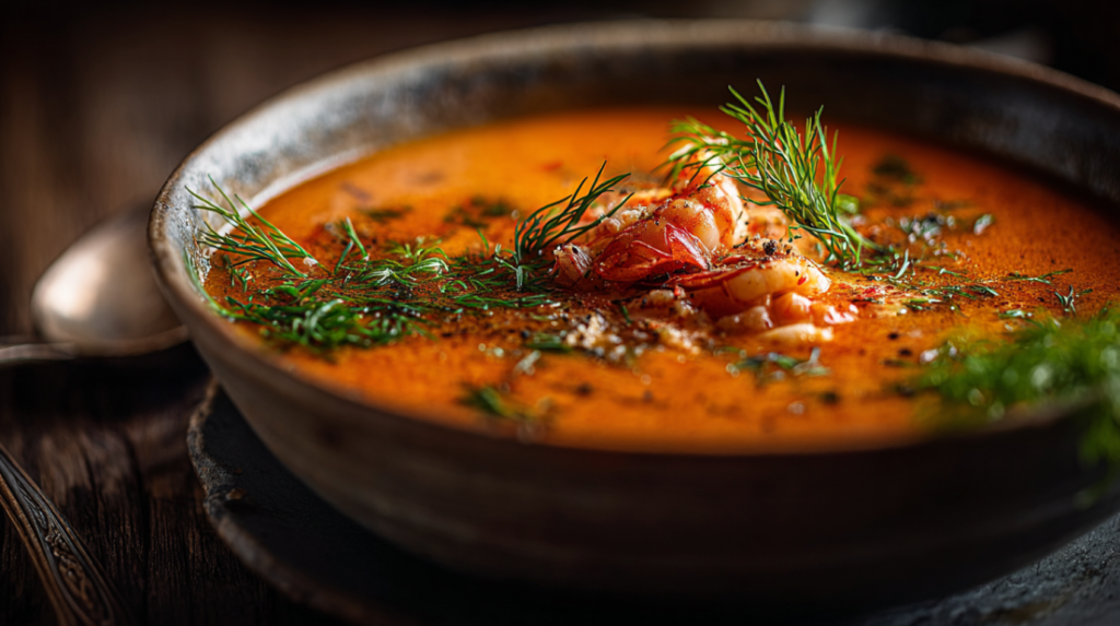 Crab and Shrimp Seafood Bisque