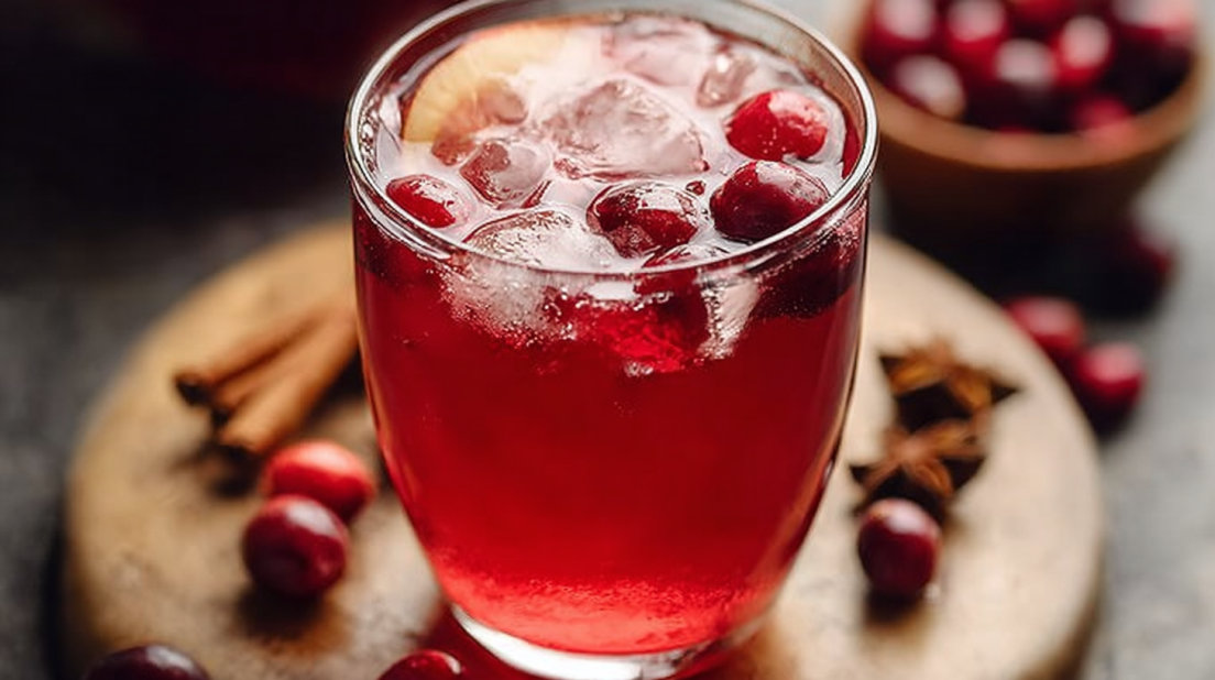 Cranberry Apple Cider Detox Drink