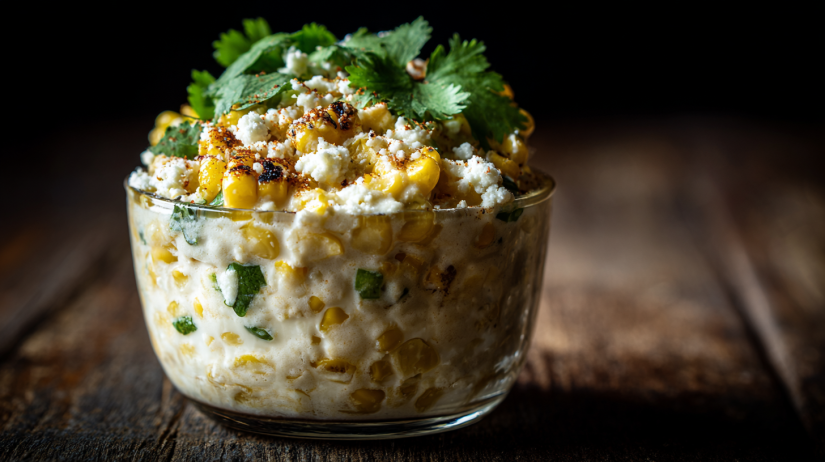 Creamy Mexican Street Corn in a Cup
