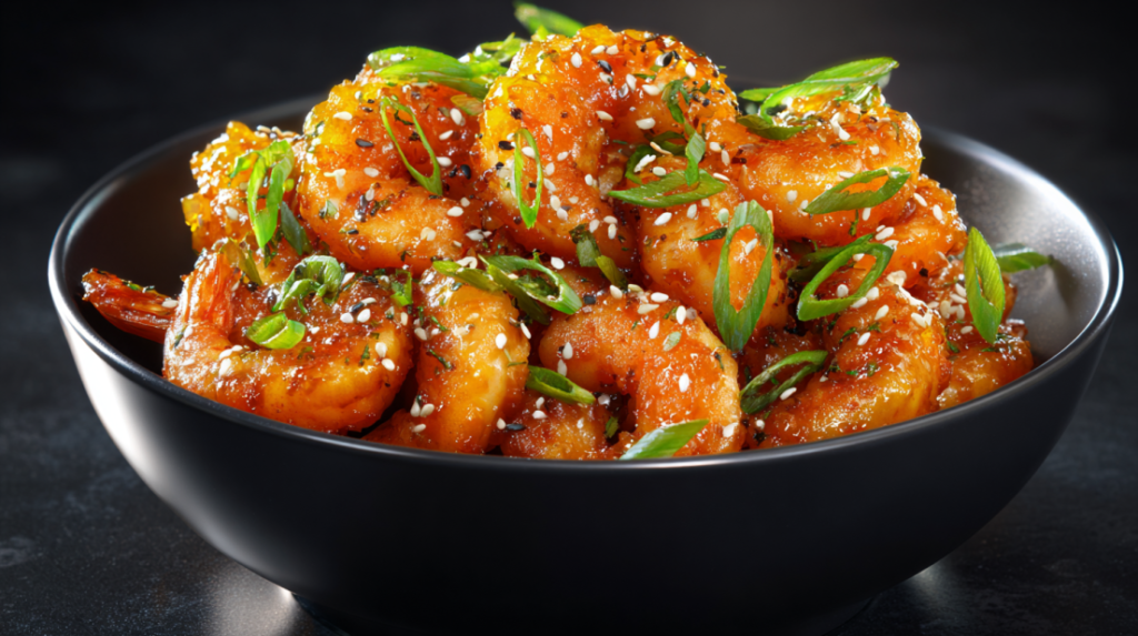 Crispy Hot Honey Shrimp