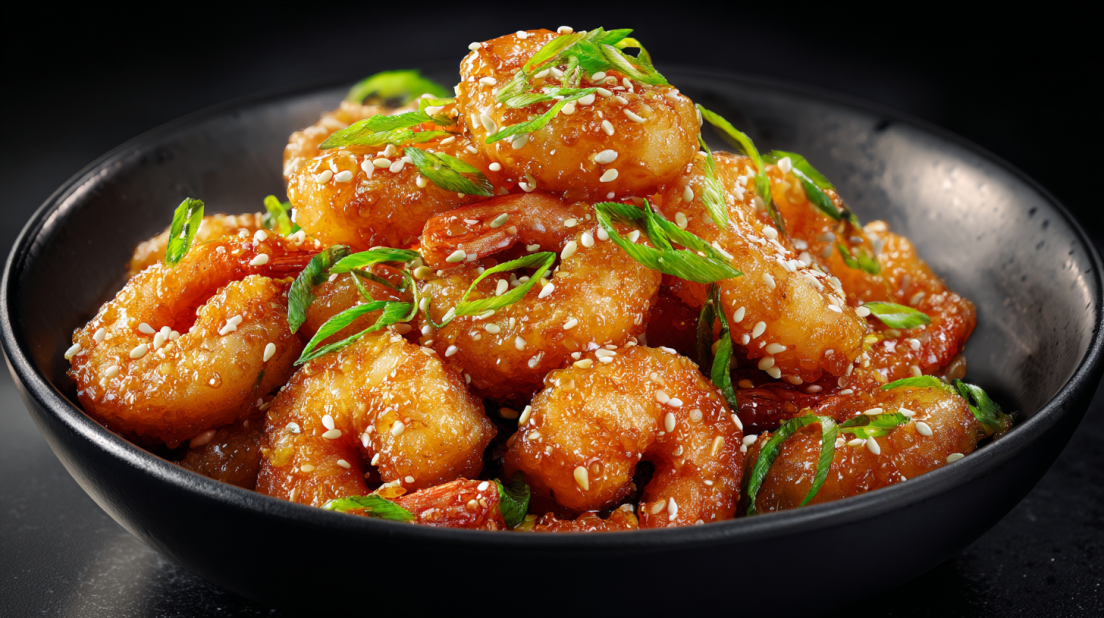 Crispy Hot Honey Shrimp