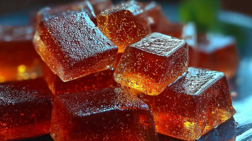Fire-Kissed Cinnamon Glass Candy