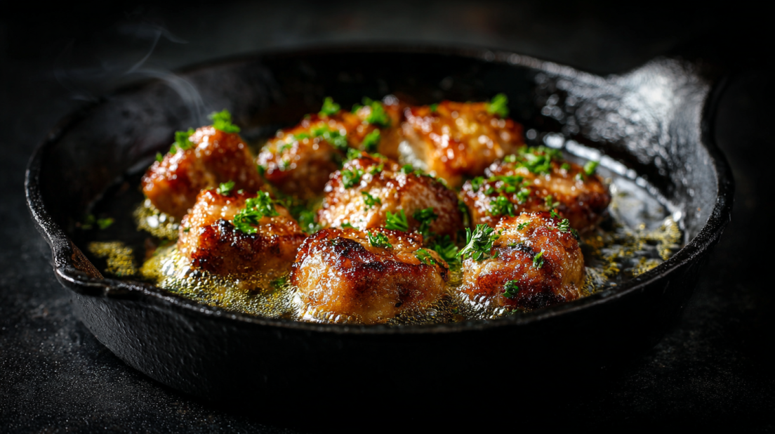 Garlic Butter Pork Bites