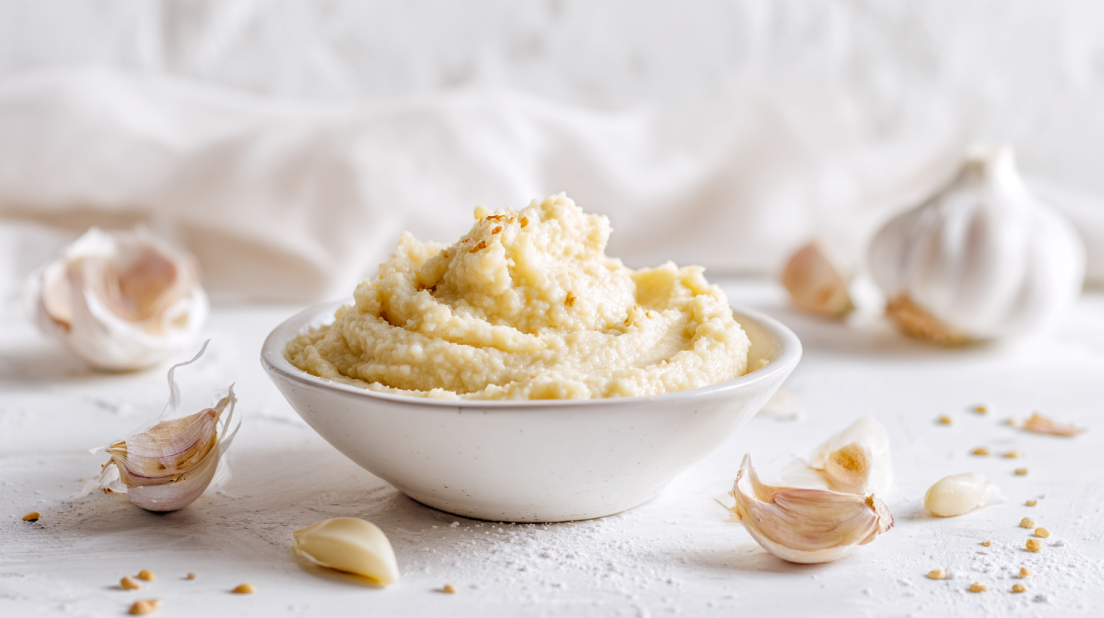 Garlic White Bean Mash
