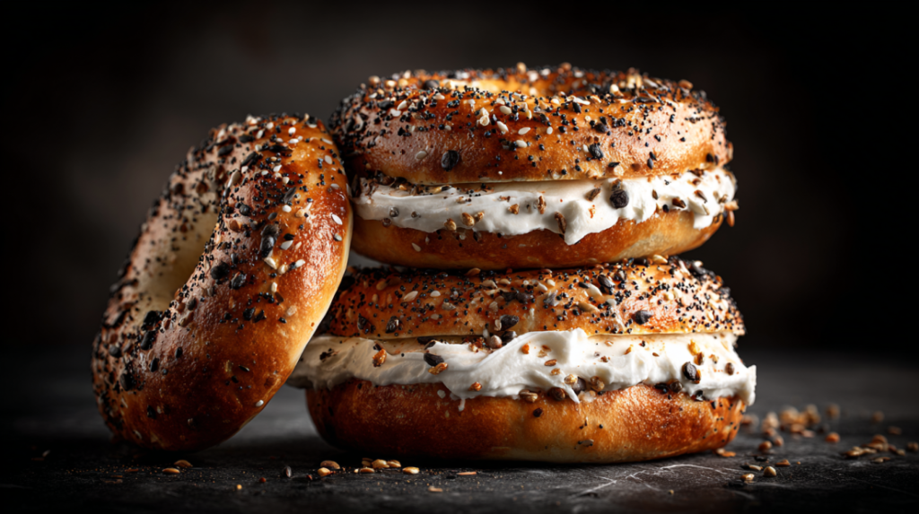 Homemade New York-style Bagels