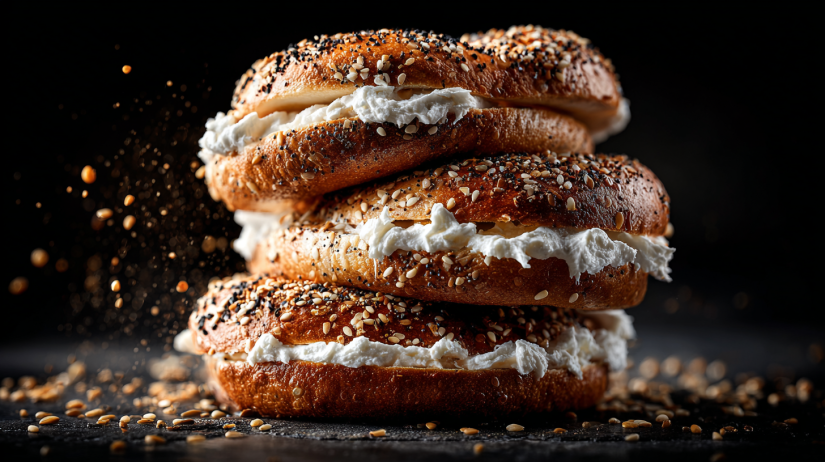 Homemade New York-style Bagels