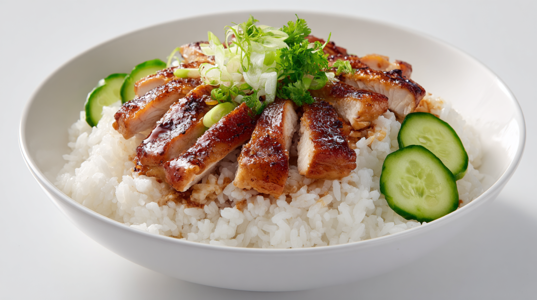 Honey BBQ Chicken Rice