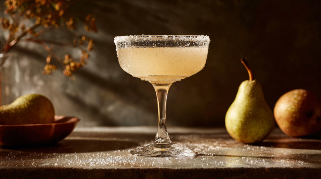 Honey Pear Margarita No Alcohol