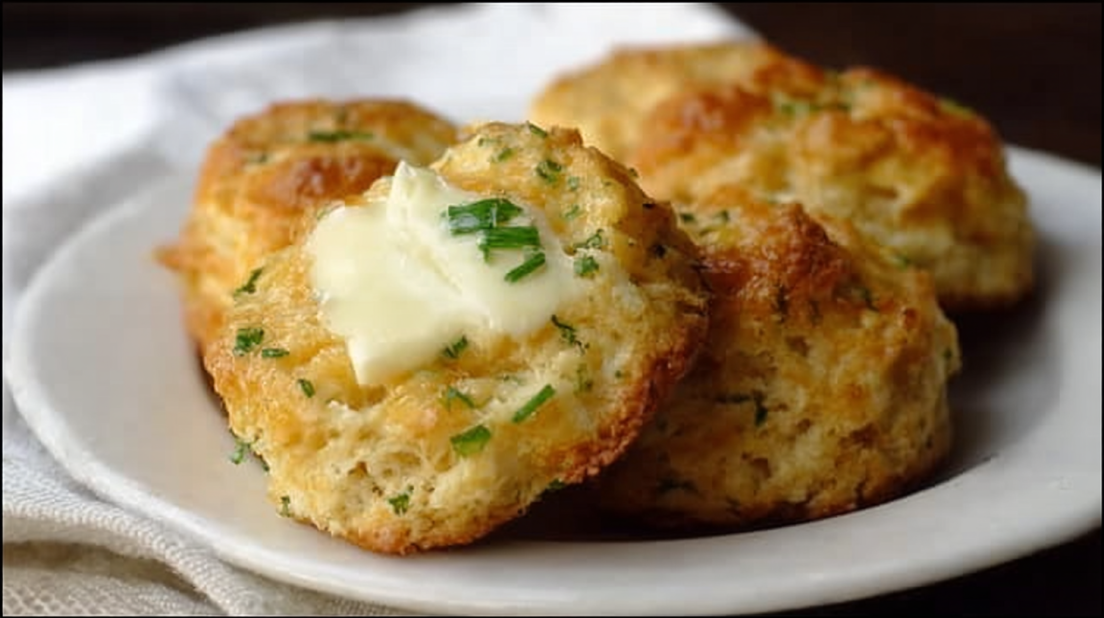 Irish Cheddar and Stout Biscuits