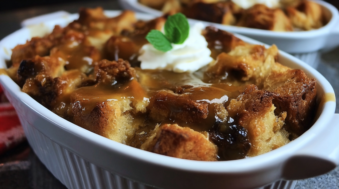 Irish Whiskey Bread Pudding