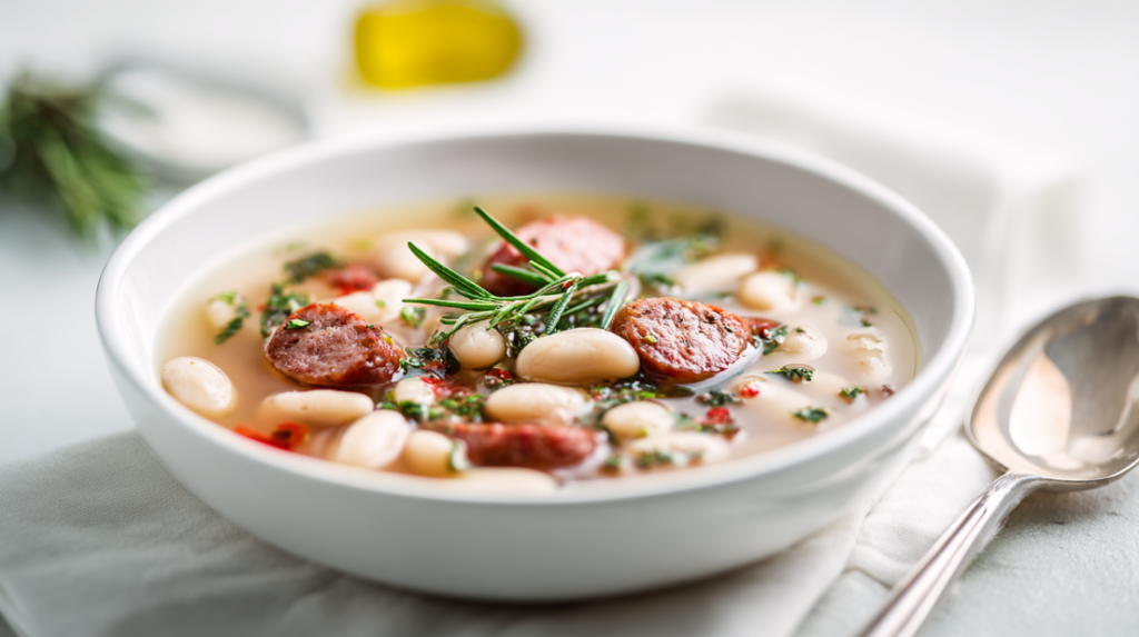 Italian Sausage White Bean Soup