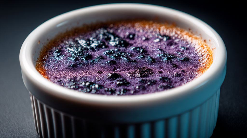 Japanese Sweet Potato Crème Brûlée