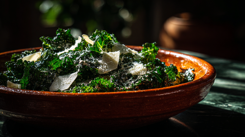Lemon Parm Kale Salad
