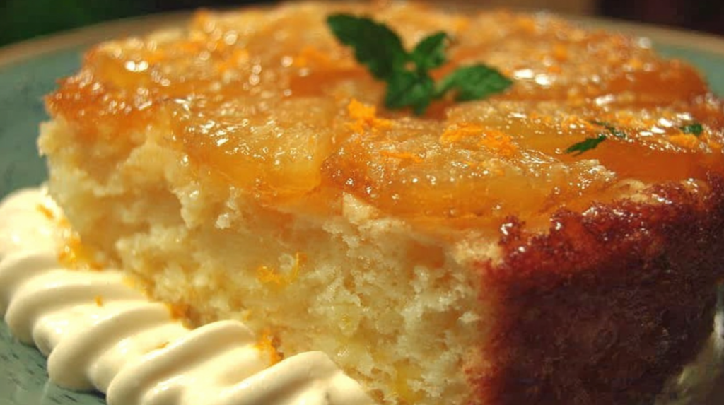 Mandarin Orange Pineapple Cake