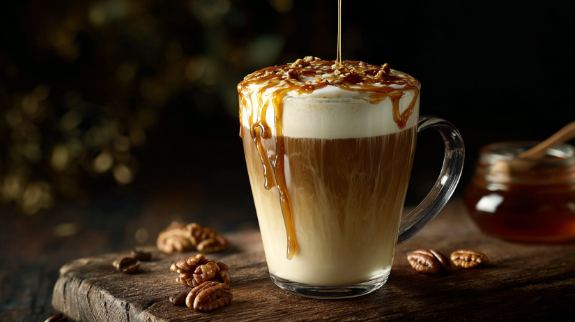 Maple Pecan Coffee Latte