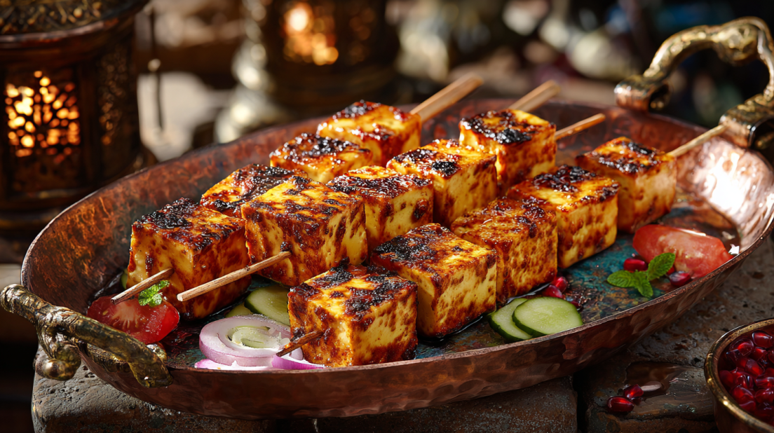 Middle Eastern Tofu Kebabs