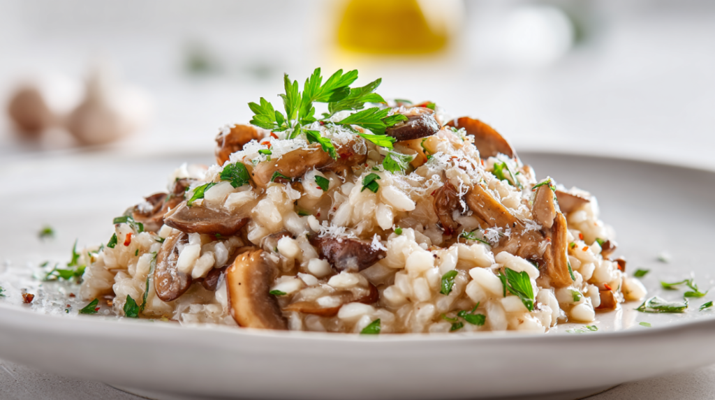 Mushroom Risotto