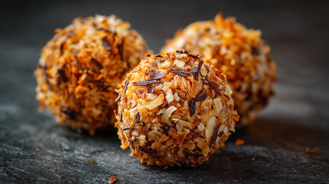 No-Bake Chocolate Coconut Graham Balls