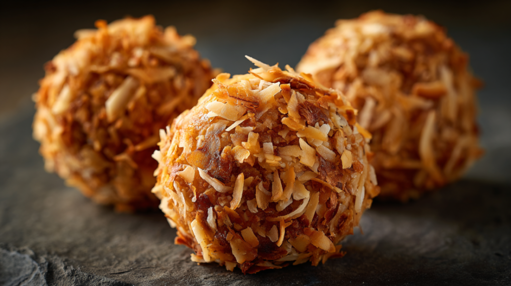 No-Bake Chocolate Coconut Graham Balls