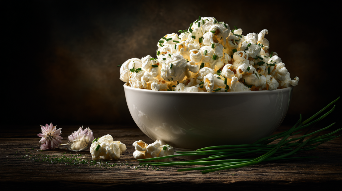 Parmesan Truffle Popcorn