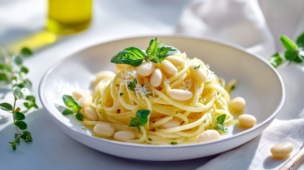 Pasta with Cannellini Beans
