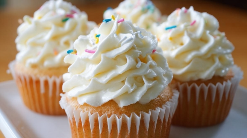 Perfect Vanilla Cupcakes