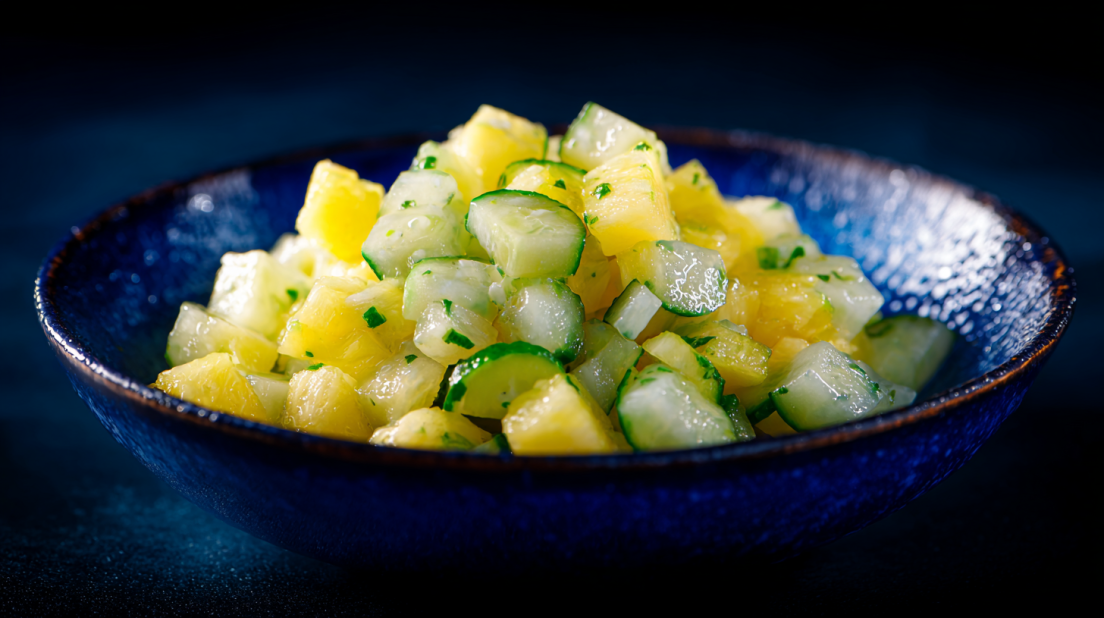 Pineapple Cucumber Salad