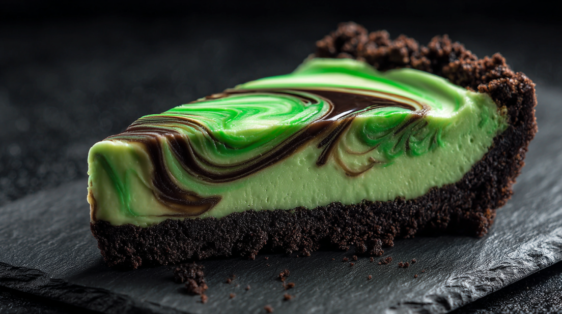 Shamrock Swirl Pie