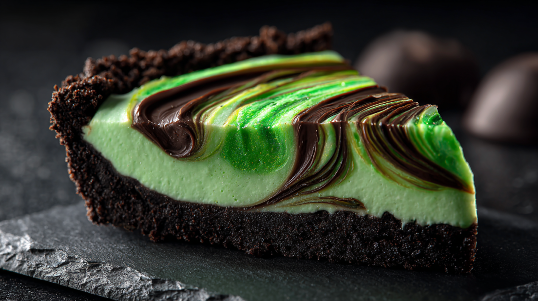 Shamrock Swirl Pie