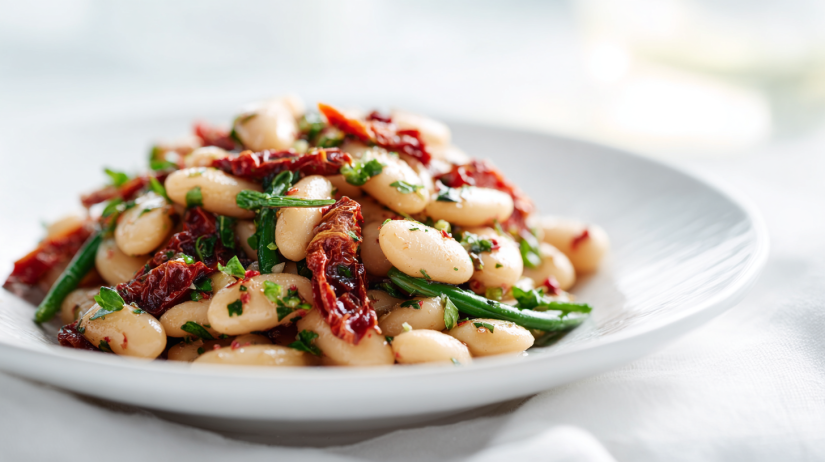 Sun-Dried Tomato Cannellini Bean Salad