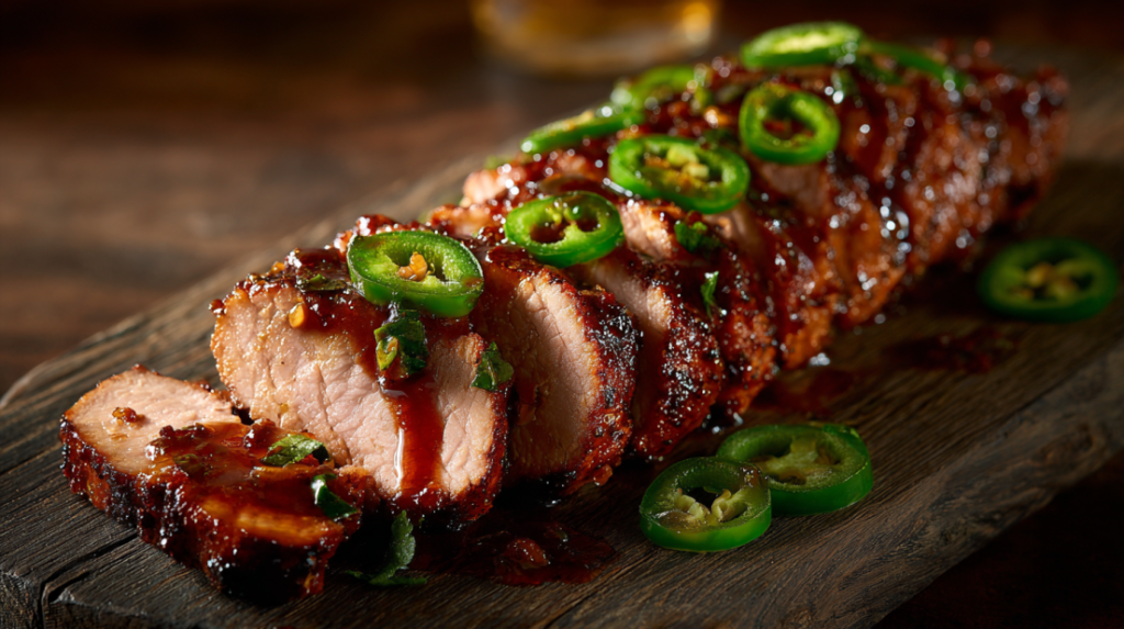 Sweet Jalapeno Pork Tenderloin
