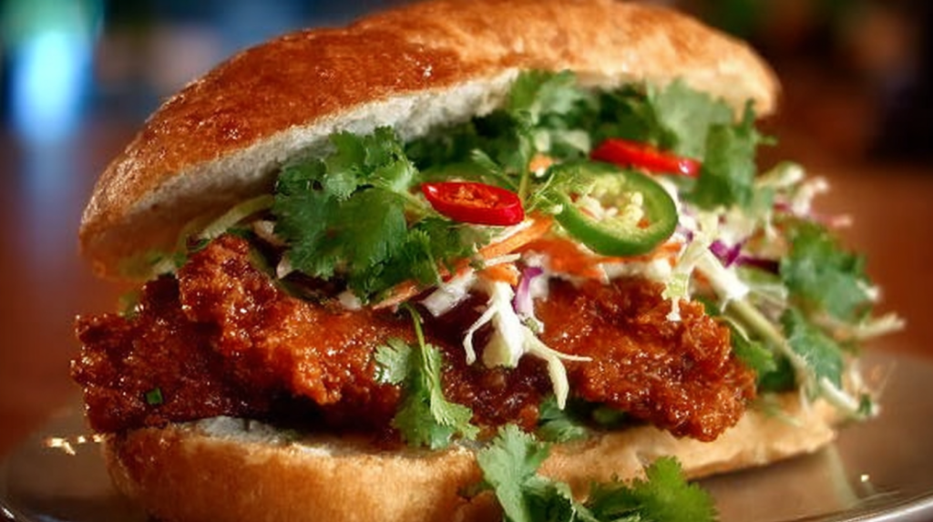 Thai Fried Chicken Sandwich