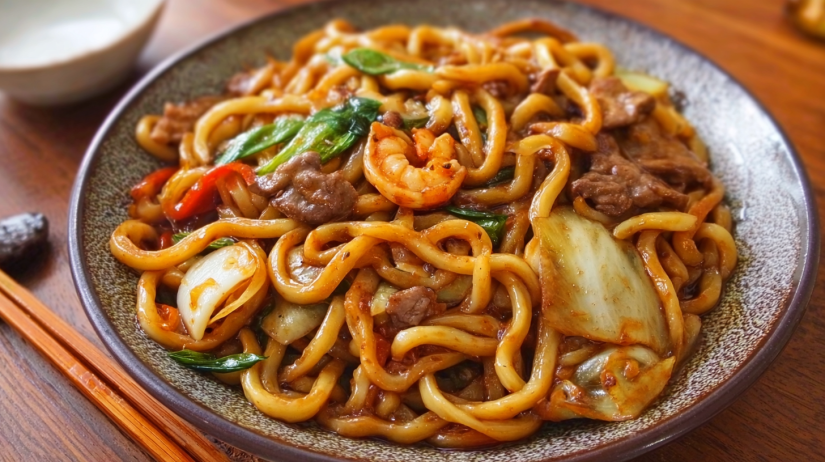 Easy Grilled Udon: A Quick and Flavorful Dinner Your Family Will Love!