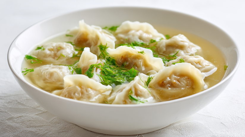 Quick and Easy 10 Minute Gyoza Soup: Perfect for Busy Families!
