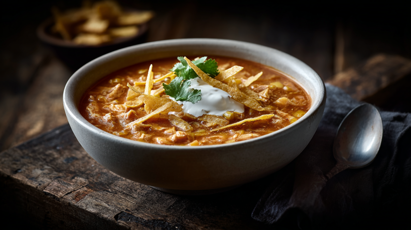 slow cooker chicken enchilada soup